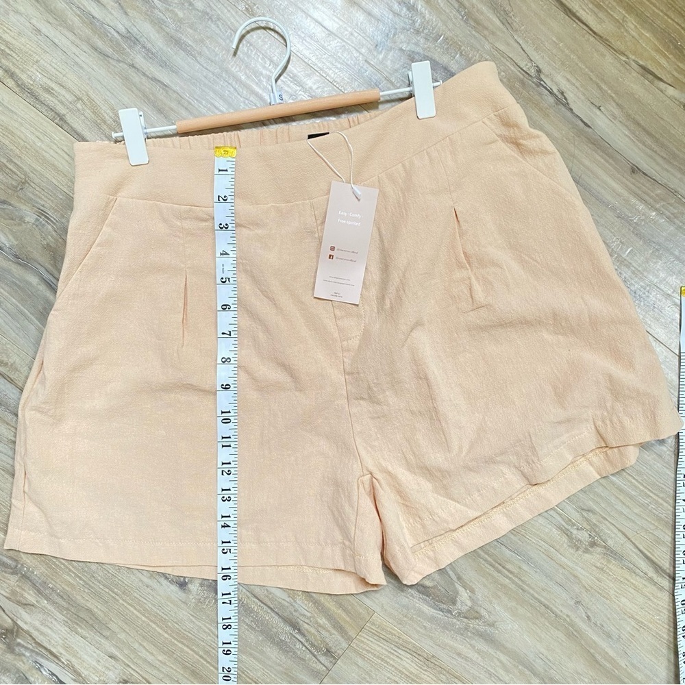 Trendy summer boho shorts w pockets & shabby chic vibe - Picture 12 of 12